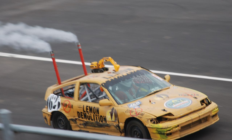 Illustration for article titled 24 Hours Of LeMons Arse Freeze-A-Palooza Über Gallery: Soichiro's Revenge